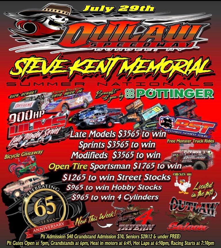 ULMS MAKES ONLY NY STATE VISIT FRIDAY AT OUTLAW SPEEDWAY – ULMS Racing