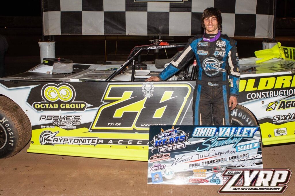 TYLER CARPENTER CAPTURES OHIO VALLEY TOPLESS 50 – United Late Model Series