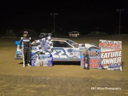 Sattelee finds CRS Victory Lane with ULMS at Latrobe.