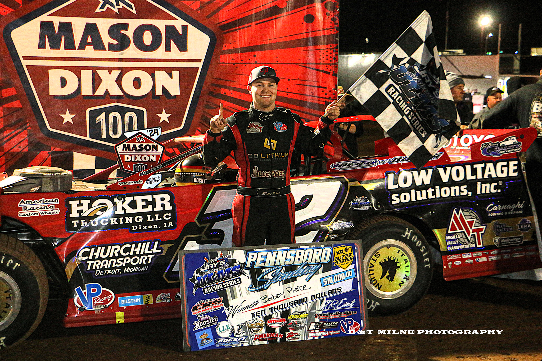 Bobby Pierce WINS Night One at Pennsboro! – United Late Model Series